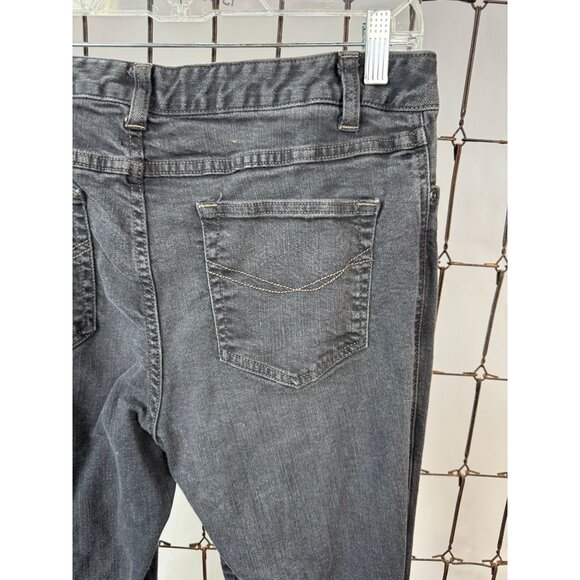 J. Jill Womens Flare Leg Stretch Jeans Size 14 Gray 99% Cotton 1% Lycra - Picture 5 of 16